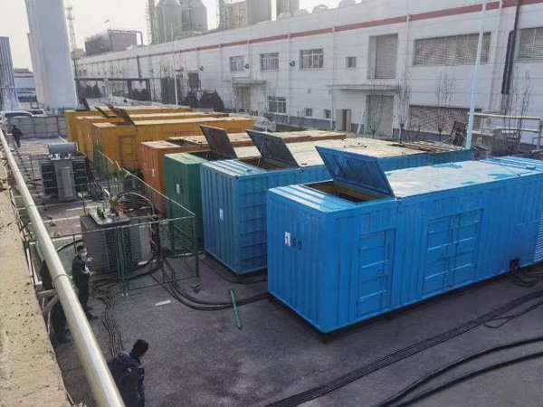 焦作柴油发电机出租案例展示